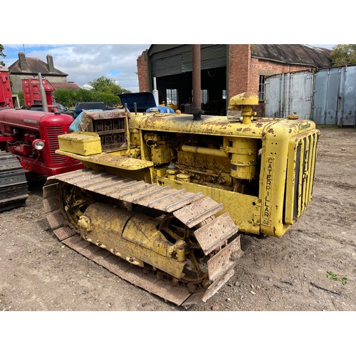 168A - Caterpillar D2 crawler. Drawbar. SN- 3J1744