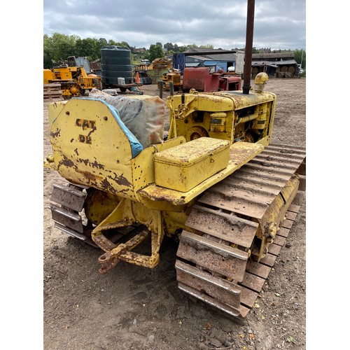 168A - Caterpillar D2 crawler. Drawbar. SN- 3J1744