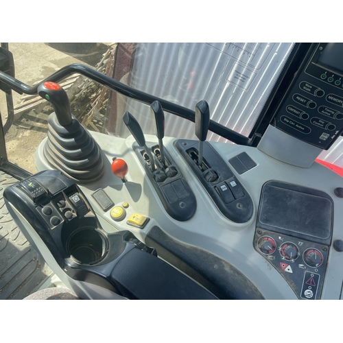 97 - Massey Ferguson 6485 Dynashift tractor, 3480 hours, one owner, very tidy. Reg. VX54 EOZ