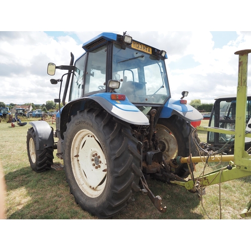 346A - New Holland TS115 tractor. Runs and drives. Tidy tractor. Reg Y133 HTA. V5