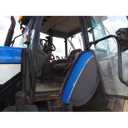 349 - New Holland TM175 tractor. Runs and drives. Reg DX06 UAL. V5