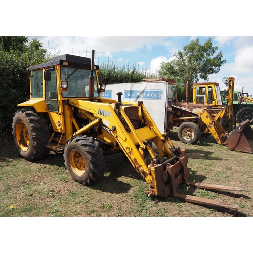 395 - Massey Ferguson Farm Handler 50EX Loader. Runs. Reg. L94NYB