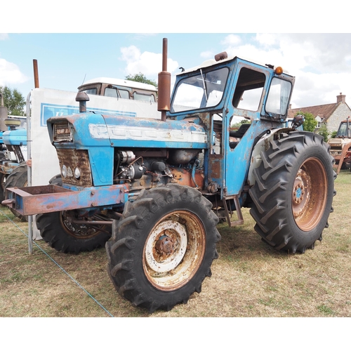 402 - Roadless 65 tractor. Duncan cab and front inner wheel weights. Runs. Reg HBW 375D. V5 Applied for