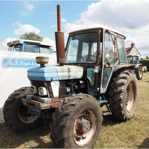 403 - Ford 7610 4WD tractor. SN- 16943. Runs. Reg B579 TFJ. V5