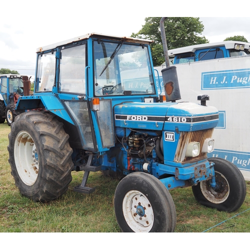 405 - Ford 4610 tractor. SN-16555. Runs. Reg G857 MSO. V5