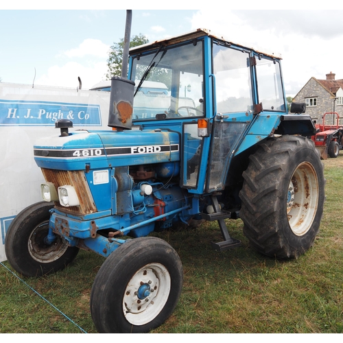 405 - Ford 4610 tractor. SN-16555. Runs. Reg G857 MSO. V5