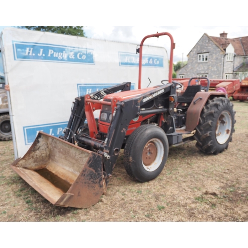 430 - Small Holder 20/30 compact tractor. c/w loader. Runs.