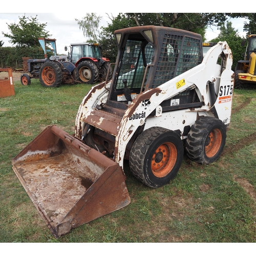 433 - Bobcat S175 skid steer. Runs