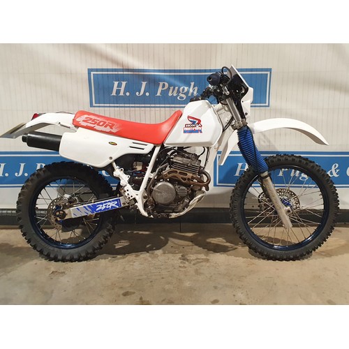 ホンダ　XL250R Honda XL250R motocross bike, 1991. Runs and rides, MOT. Reg H861