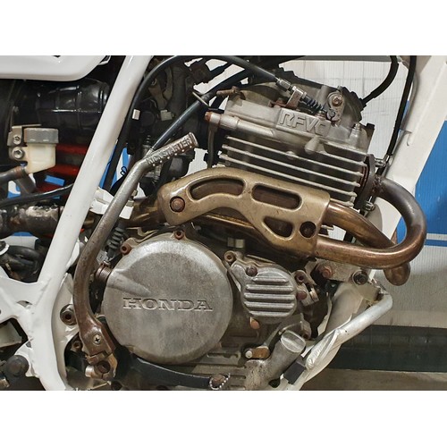 Honda XL250R motocross bike, 1991. Runs and rides, MOT. Reg H861