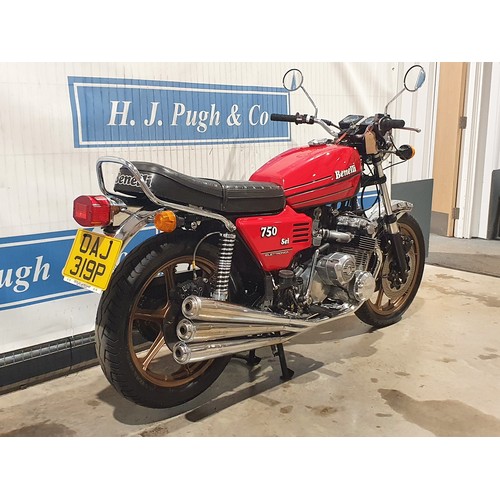 798 - Benelli Sei 750cc 6 cylinder motorcycle. 1975. Runs and rides well and has been in regular use. This... 