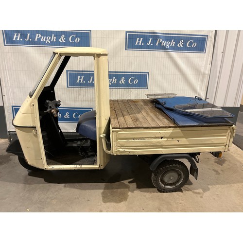 Piaggio ape 50 elestart tuk tuk. Runs & rides.