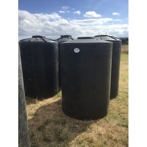 58A - 4 - Poly 1000 litre drums