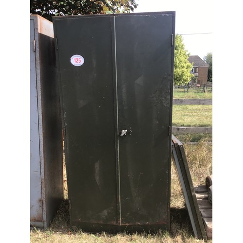 125 - Steel cabinet