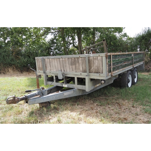 76 - Bateson 3.5 ton twin axle trailer