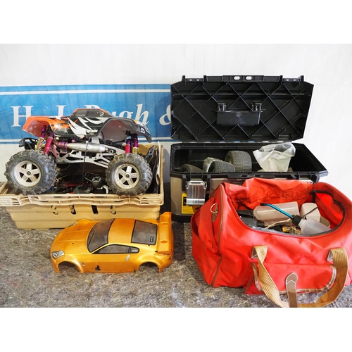Remote controlled car parts and accessories