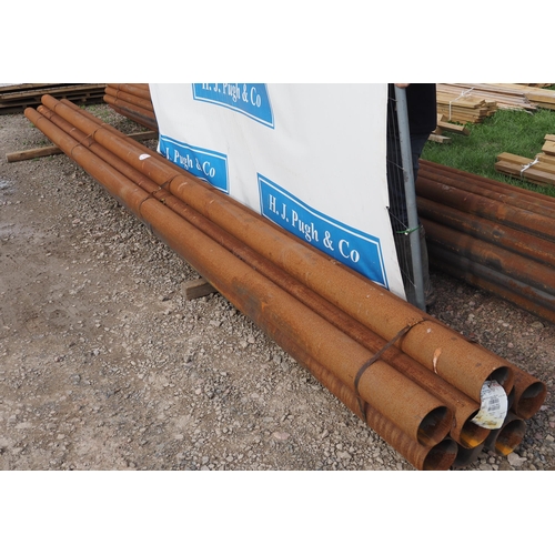 1448 - Steel tube 7.2mx140 diameter - 8