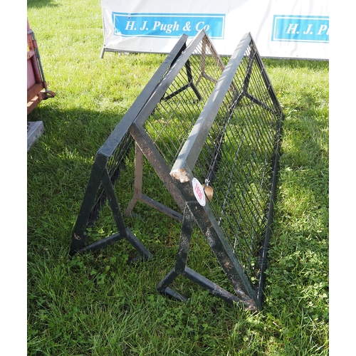 1936 - 3- Wall mounted hay racks 80