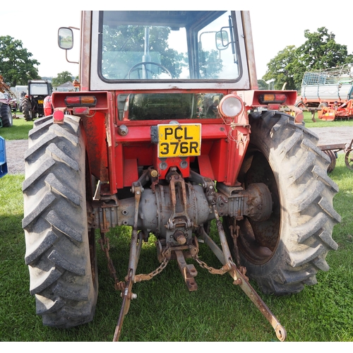 1982 - Massey Ferguson 565 tractor. 8800 hours. Runs and drives. Tidy. One previous owner. Reg. PCL 376R