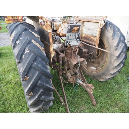 1993 - David Brown 990 Selectamatic tractor. Runs and drives. Reg. MAU 795G