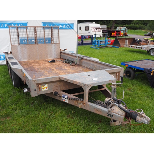 2009 - Ifor Williams GX35 trailer. Keys and paperwork in office