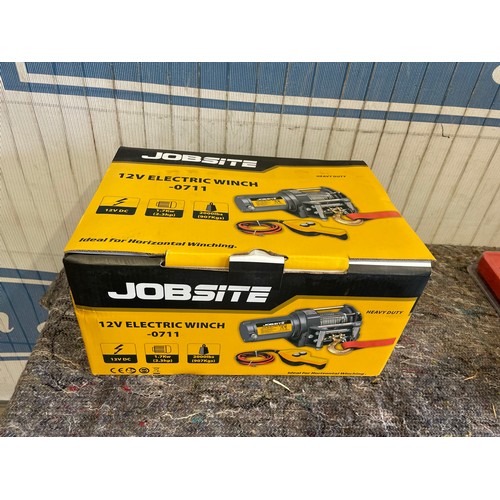 1572 - Job site 12 Bolt electric winch