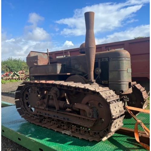 436 - Fowler MK VF  crawler. Barn stored for many years. No 4701150.