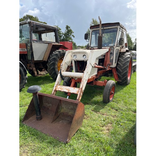 813 - David Brown 1212 tractor. c/w loader.