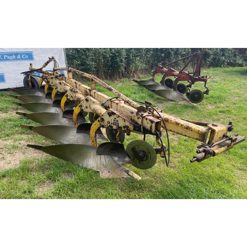 108 - Bamfords 6 furrow plough, type SM725, s/n NR199