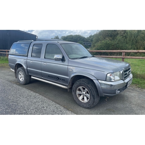 119 - Ford Ranger 4wd pickup. Runs & drives, showing 117646 miles, will have 12 months MOT, reg KA05 FEX.