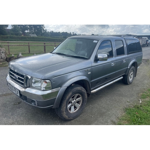 119 - Ford Ranger 4wd pickup. Runs & drives, showing 117646 miles, will have 12 months MOT, reg KA05 FEX.