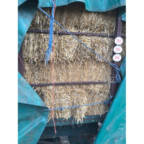 256 - Small bales of straw - approx 50