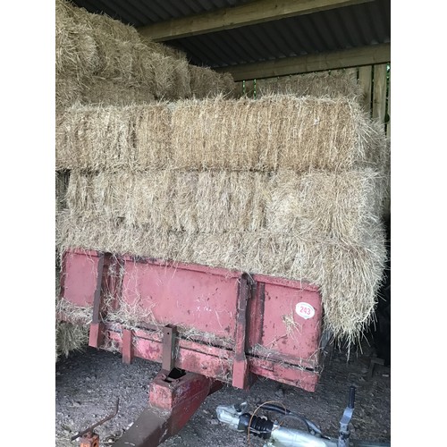 243 - Small bales of hay - approx 50