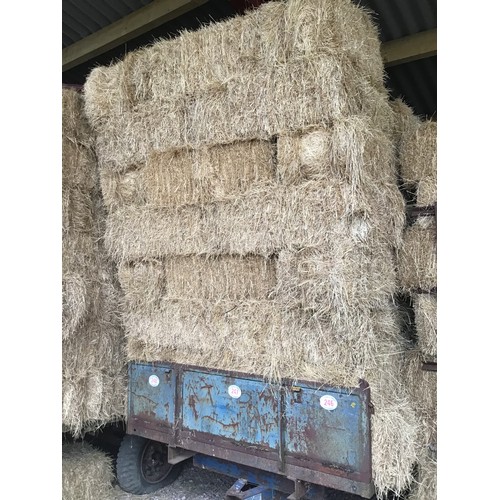 246 - Small bales of hay - approx 50