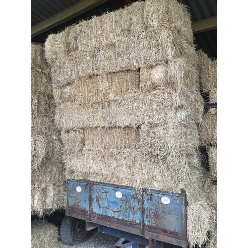 247 - Small bales of hay - approx 50