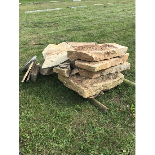 11 - Pallet of stone