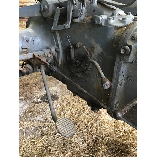 140 - 1954 Ferguson T20 diesel tractor, reduction gearbox, good tyres, running order. Reg 894 XVA. V5