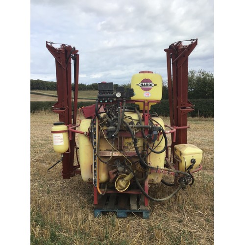 149 - Hardi 12 metre mounted sprayer