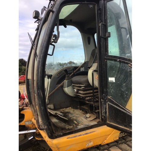 159 - JCB 8080 Midi Excavator, Good working order.
All pilot lines completely refurbished recently