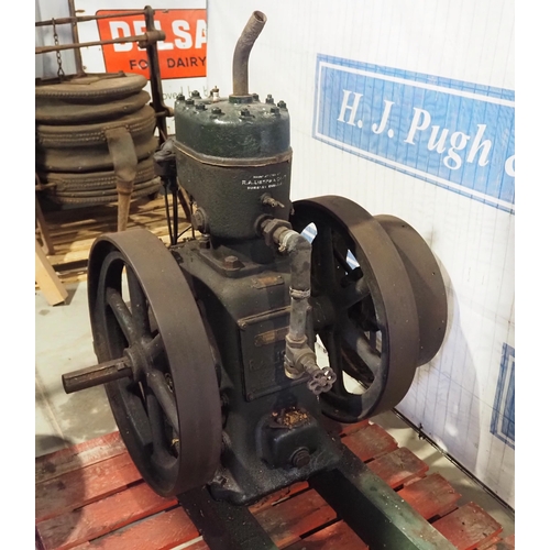 745 - Lister 82L 6HP stationary engine. 500 RPM