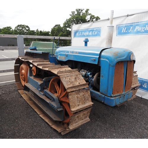 795 - Fordson County full track crawler. Runs & drives. Type A. S/n 8016