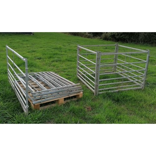 62A - Galvanised sheep hurdles - 9
