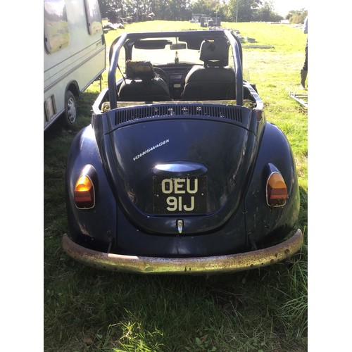 570 - VW beetle, reg OEU 91J