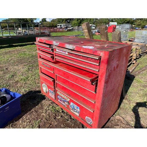 31 - Snap on tool cabinet