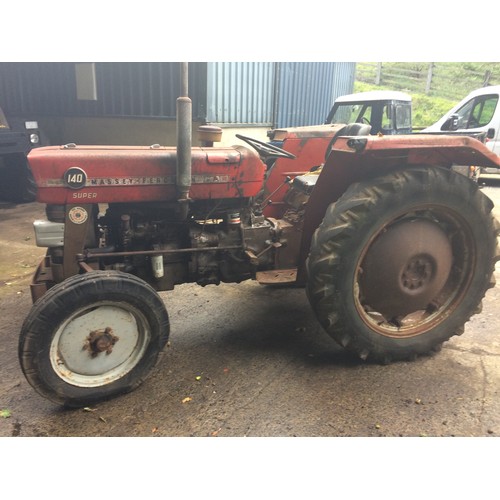 835 - Massey Ferguson 140 Super tractor