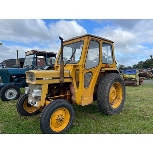 837 - Massey Ferguson 20 tractor. 2500 hours showing. Runs and drives. C/w pick up hitch. Reg OBA 215P. V5