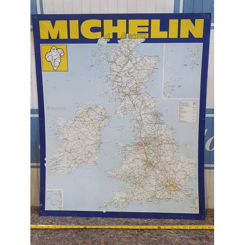 643A - Tin sign - Michelin map of Great Britain 34