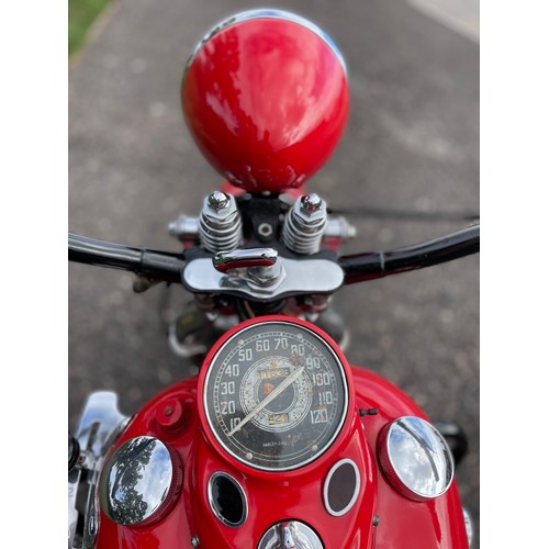 870 - Harley Davidson 45 750 V-Twin motorcycle. 1947
Frame No. 421646
Engine No. 42WLC1646
Property of a d... 