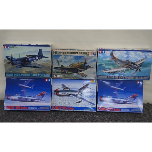 101 - 6 - Tamiya model aircraft kits