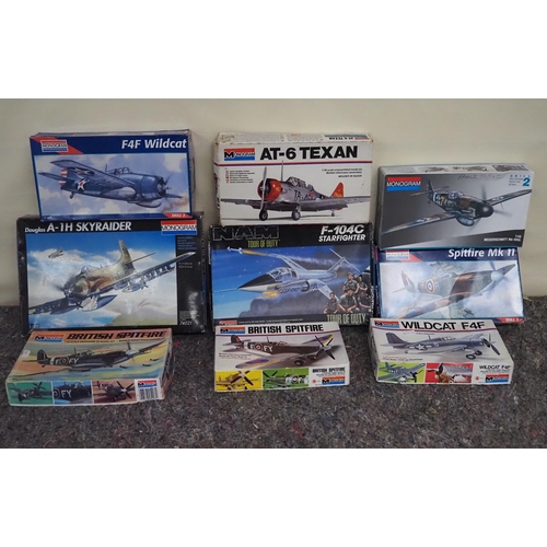 103 - 9 - Monogram model aircraft kits